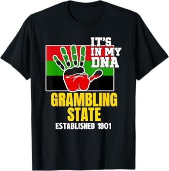 Grambling State, GSU, HBC Design T-Shirt