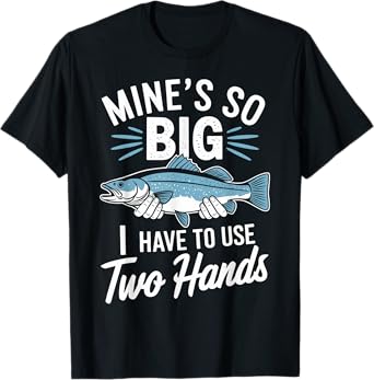 Big Fish Story Humor Funny Fishing Catch Outfit T-Shirt