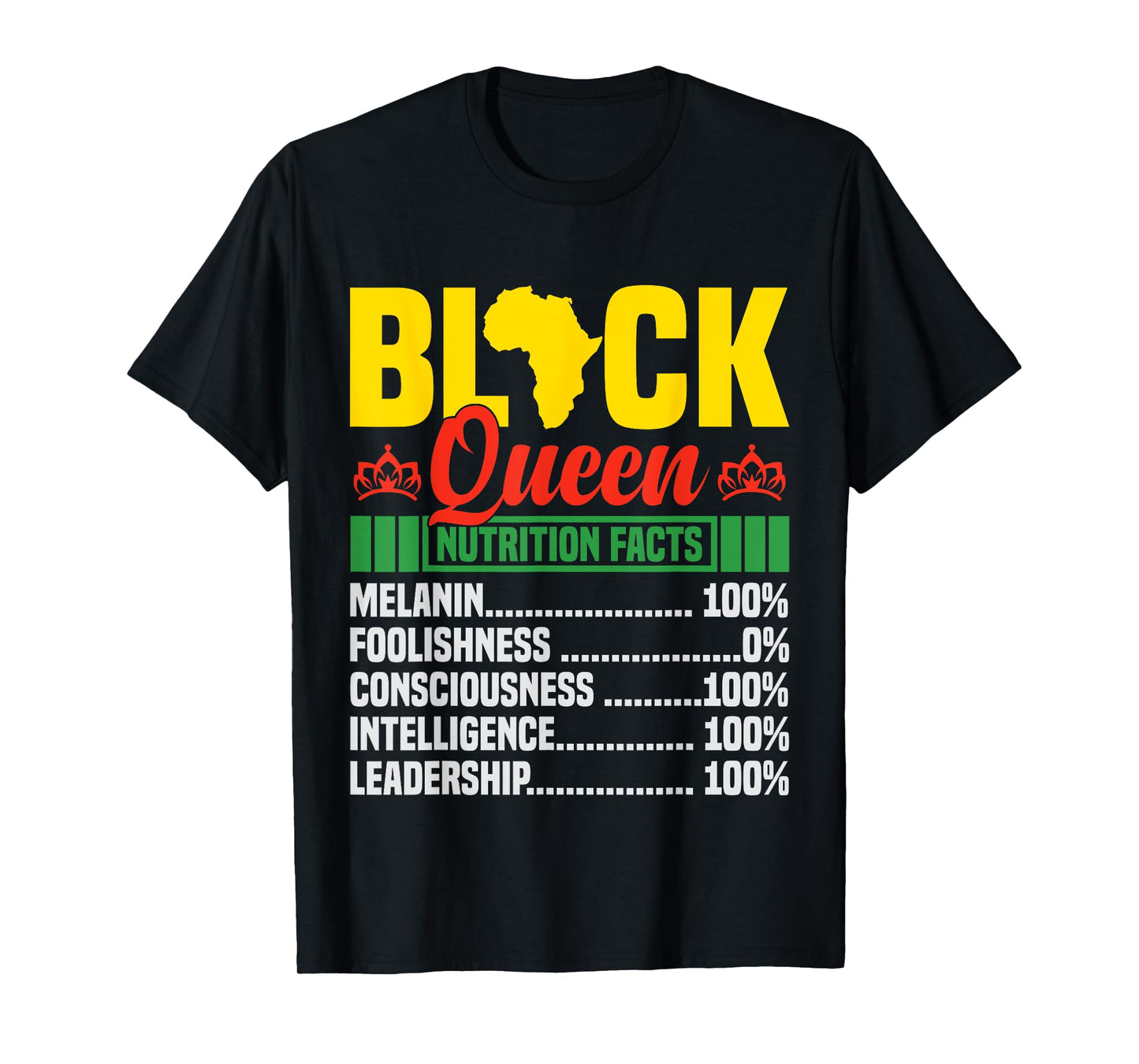 Black History Month Tee Black African American Junteenth T-Shirt