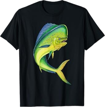 Mahi Fishing, Mahi Mahi Fish, Fishing Lover T-Shirt