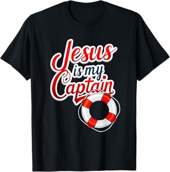 Jesus is my Captain T-Shirt