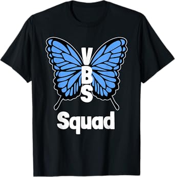 VBS 2025 Vacation Bible School Butterfly Wings VBS Squad T-Shirt