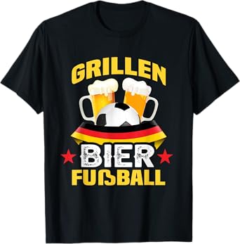 BBQ, Beer and Football T-Shirt