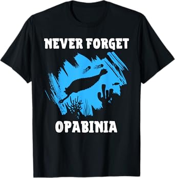 Never Forget Opabinia Extinct Arthropod T-Shirt