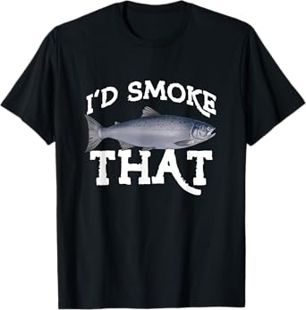 Funny Coho Salmon Fishing Saltwater Freshwater Angler Gift T-Shirt