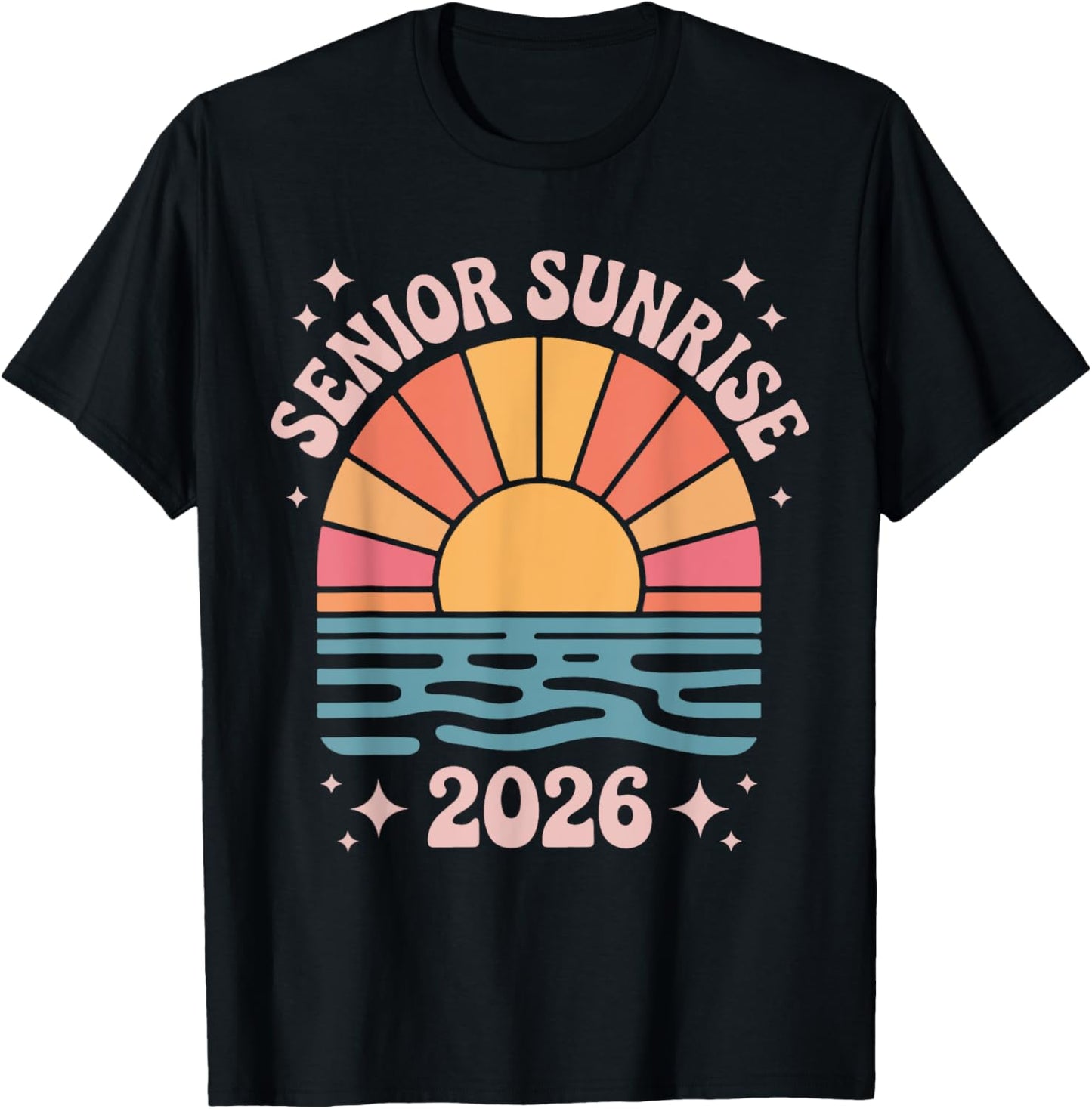 Vintage SENIOR SUNRISE 2026 Seniors of class graduation T-Shirt