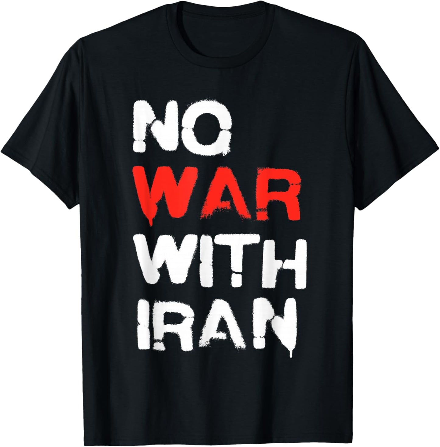 NO WAR WITH IRAN T-Shirt