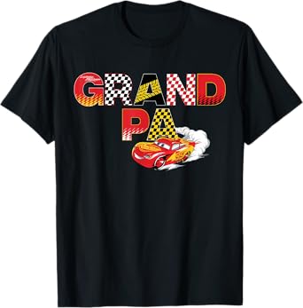 Disney & Pixar's Cars Grandpa Family Matching Trip Vacation T-Shirt