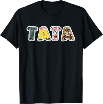 First Day Of School Pre-K 1st Grade Grandpa Tata T-Shirt