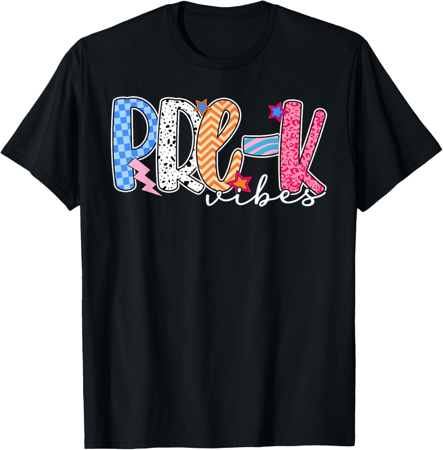 Pre-k Vibes Pre-k Team Retro Back To School Kids T-shirt by TeeBrew