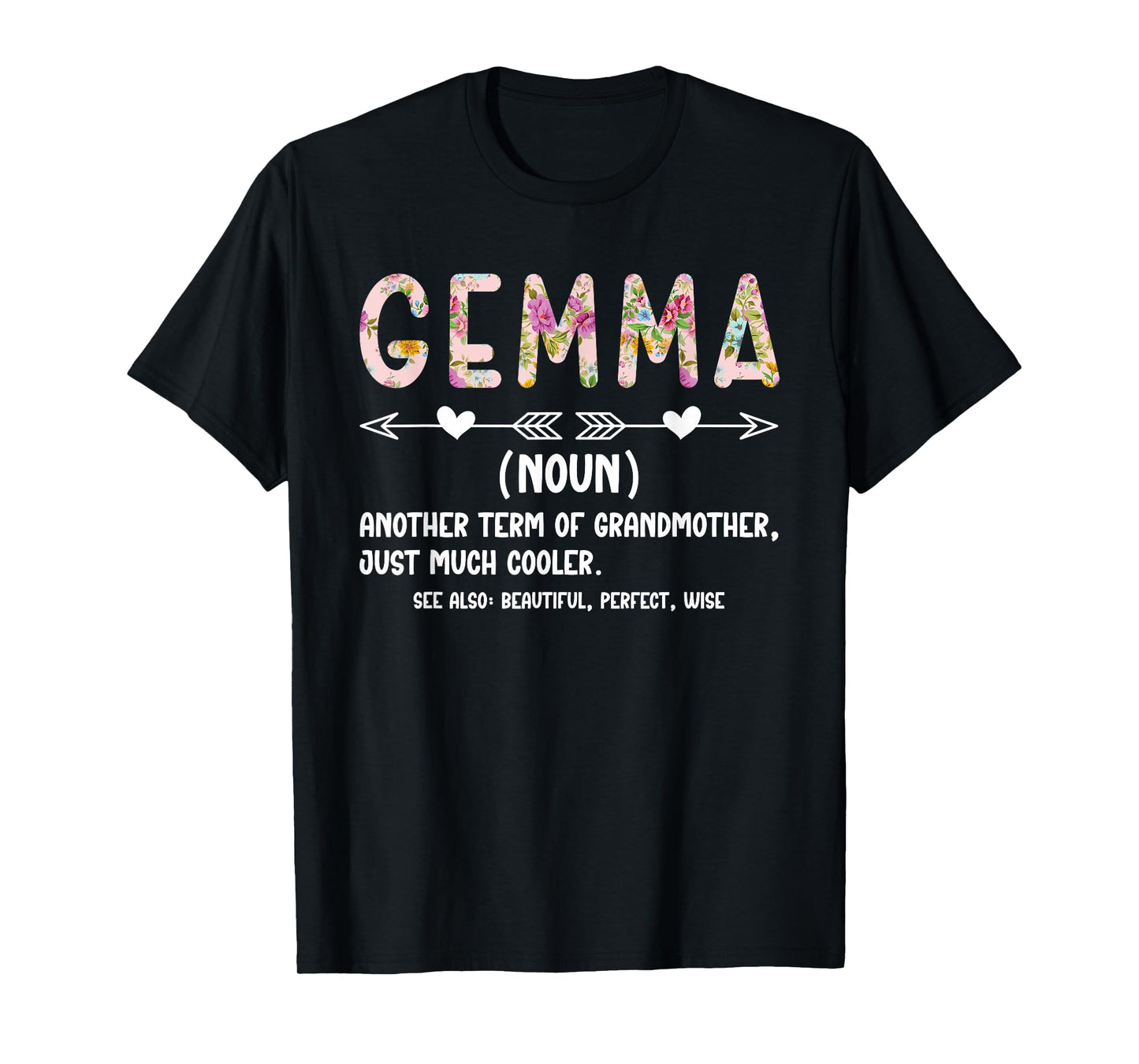 Gemma Definition Gemma Grandma Gemma Grandmother T-Shirt