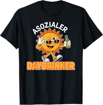 Asocial Day Drinker X Sun Vacation Daydrinking Club T-Shirt
