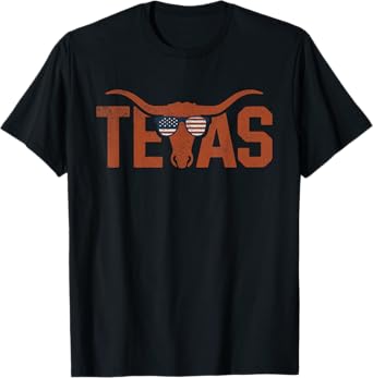 Texas Tee-Tshirt Gifts Texas Vintage Retro T-Shirt Black Unisex Adult T-Shirt