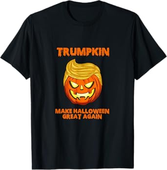Trumpkin 2024 USA Make Halloween Great Again Funny T-Shirt