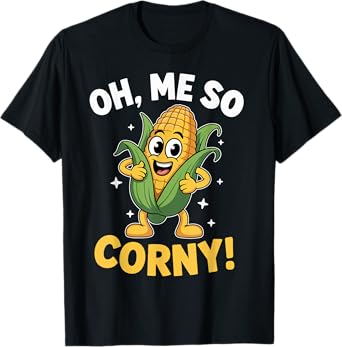 Funny Corn For Men Women Corn On The Cob Lovers T-Shirt