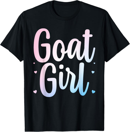Cool Goat Design For Women Girls Animal Farming Goat Lover T-Shirt