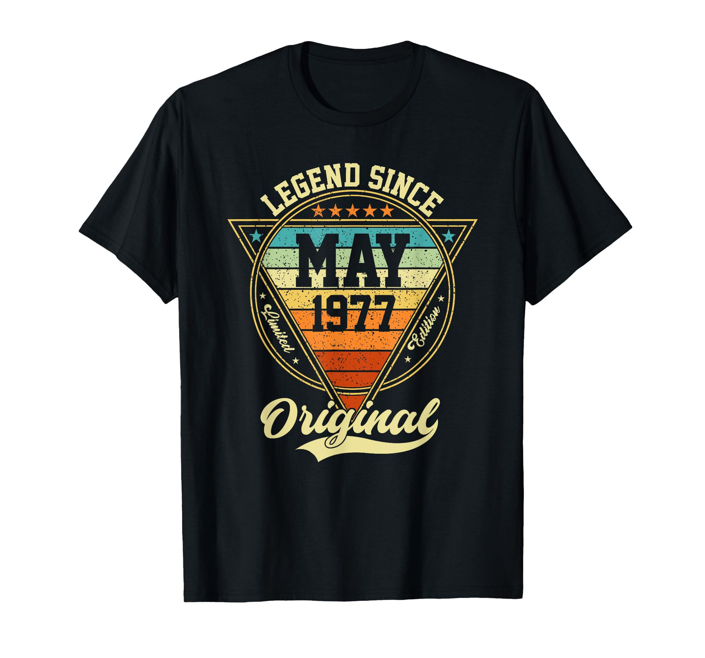 Vintage 48th Birthday Legend Since May 1977 T-Shirt