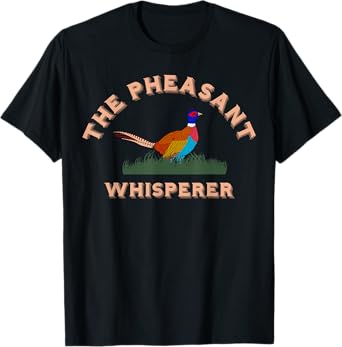 Pheasant Retro Vintage Bird Hunting Hunter T-Shirt