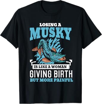 Muskie Fishing Mukellunge Musky T-Shirt