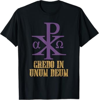 Chi Rho Christogram Catholic T-Shirt