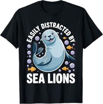 Sea Lion Costume For Men Women Seal Animal Sea Lion Lover T-Shirt