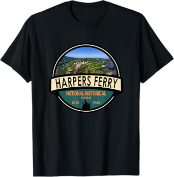 Harpers Ferry National Historical Park Emblem Vintage T-Shirt