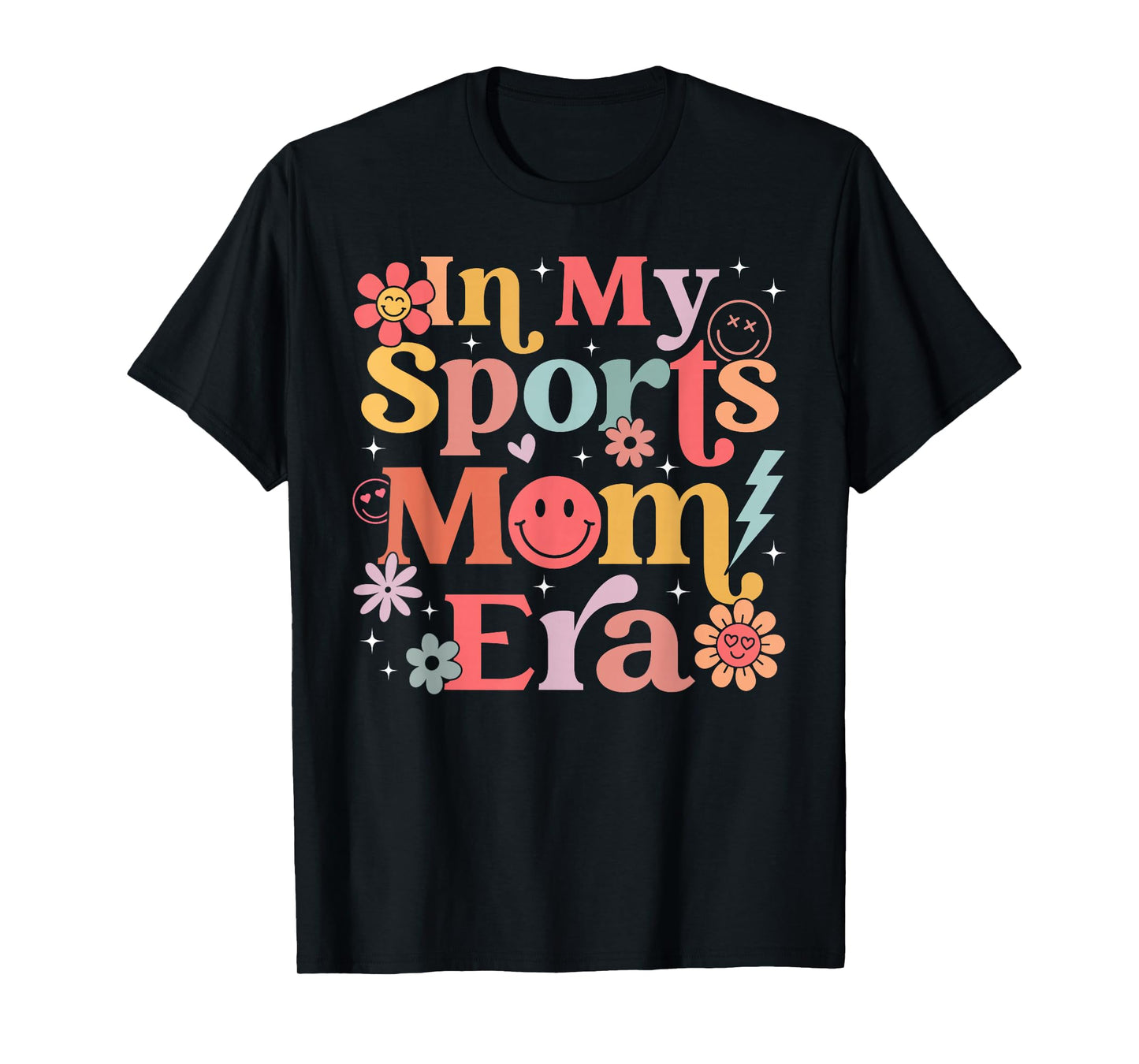 In My Sports Mom Era Sports Mom Life Sports Lover Trendy T-Shirt