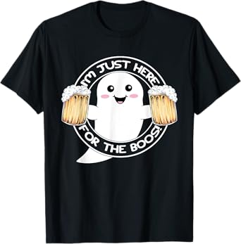 Im Just Here For The Boos I Ghost Adventures For Ghoul T-Shirt