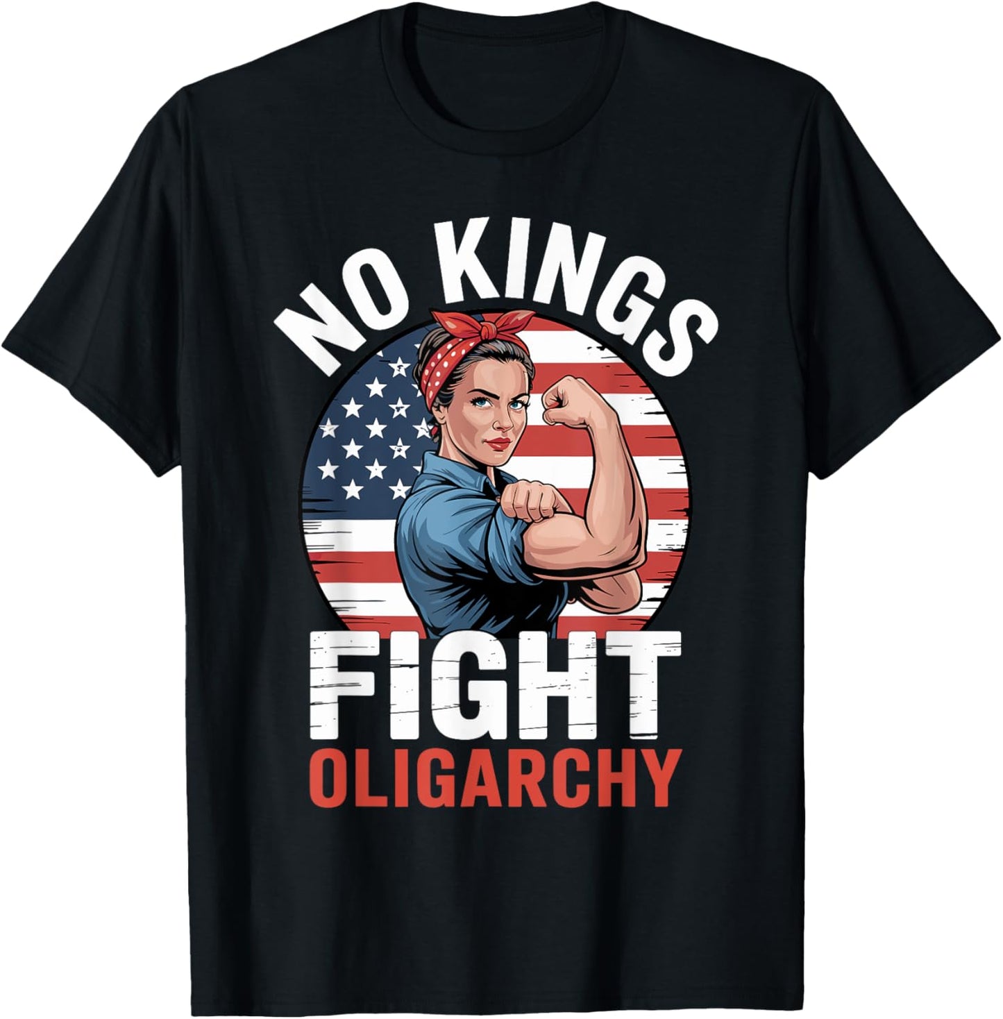 No Kings Fight Oligarchy T-shirt