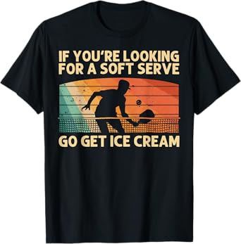 Pickleball Art For Men Women Pickleball Player Pickle Ball T-Shirt