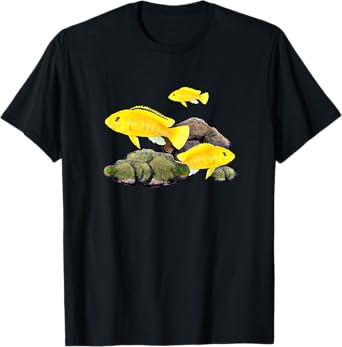 Electric Yellow Labs Cichlids Aquarium Fish Keepers Breeder T-Shirt