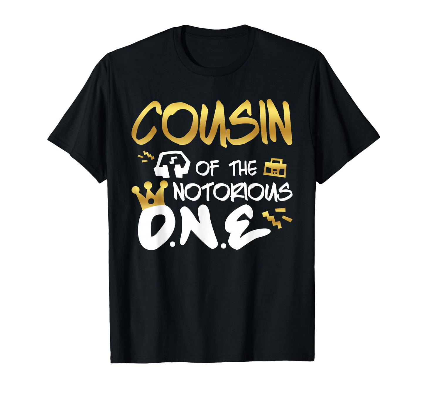 Cousin Of The Notorious One Old School 1st Hip Hop Birthday T-Shirt