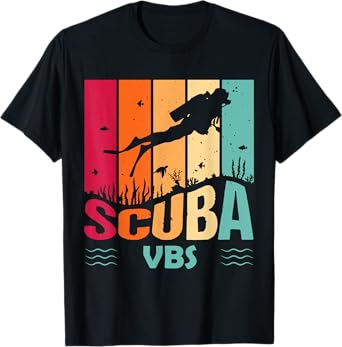 Vintage Scuba VBS Vacation Bible School Ocean Sea Christian T-Shirt