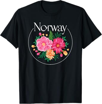 Norway Nature Mountain Hiking Gift Norway T-Shirt