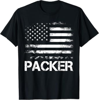 Packer American Flag T-Shirt