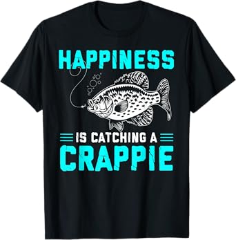 Crappie Fishing Shirt Freshwater Fish Fisherman Gift T-Shirt