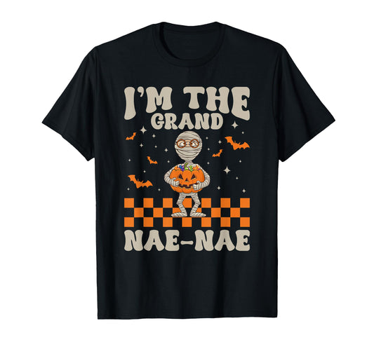 Funny Grandma Halloween Shirt I'm The Grand Nae-Nae T-Shirt