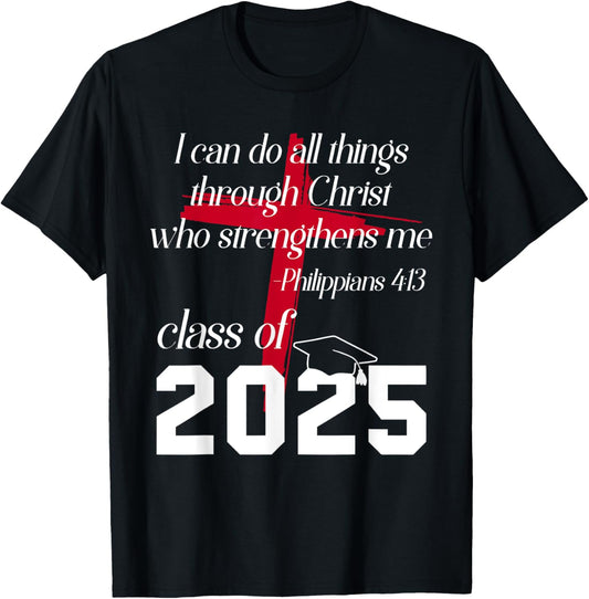 Class of 2024 Christian Graduation Senior Graduate T-Shirt