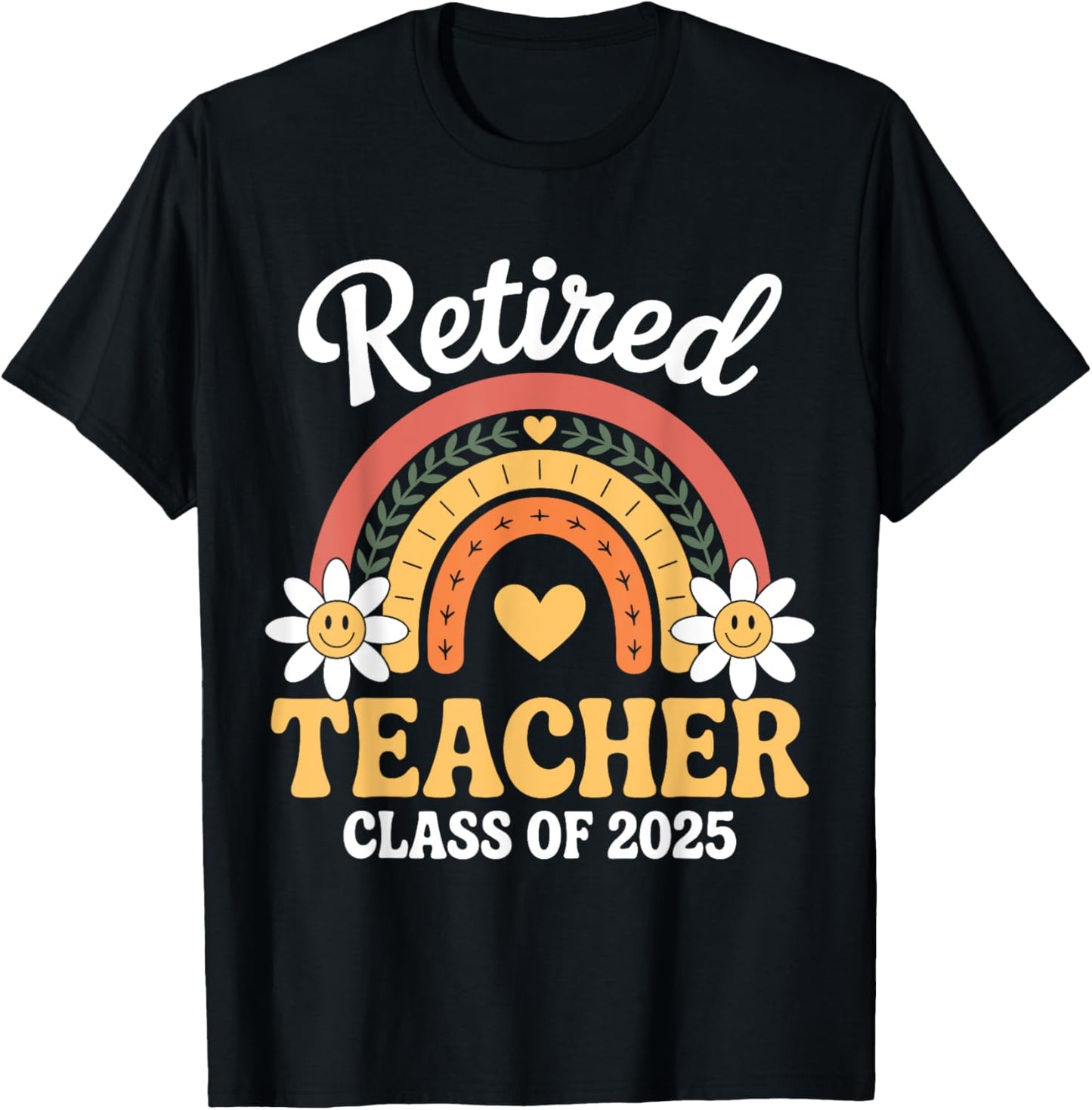Retired Teacher Class Of 2025 T-Shirt