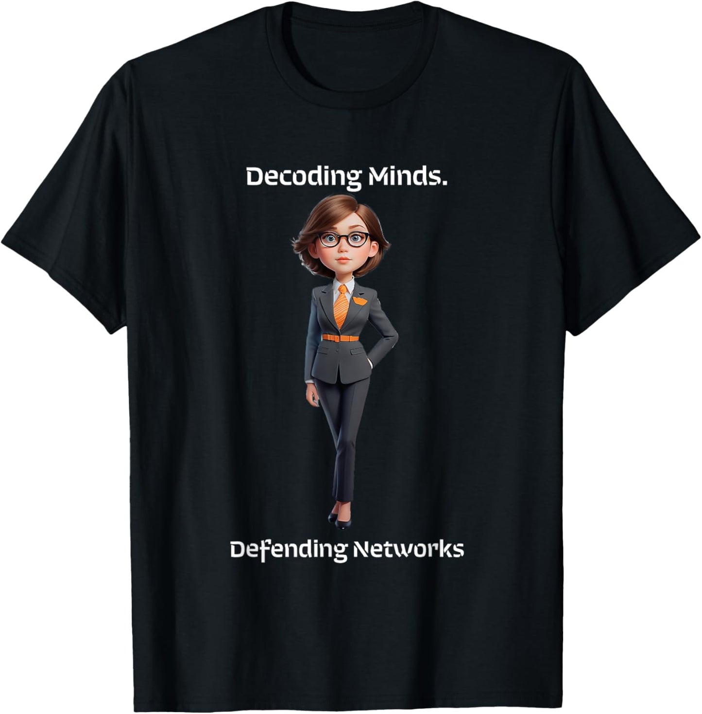 Decoding Minds, Protecting Networks T-Shirt