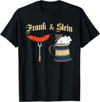 Frank & Stein German Beer Drinking Festival Oktoberfest T-Shirt