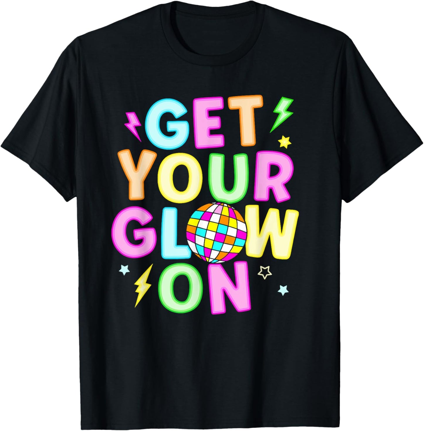 Get Your Glowing On In My Glowing Era Team Party Matching T-Shirt