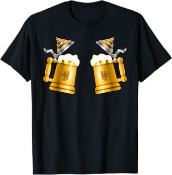 Just Here For The Bier Beer Stein Bra Oktoberfest Festival T-Shirt