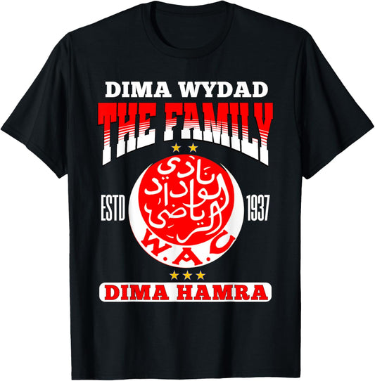 Always Widad – Classic Moroccan Soccer Pride Tee T-Shirt