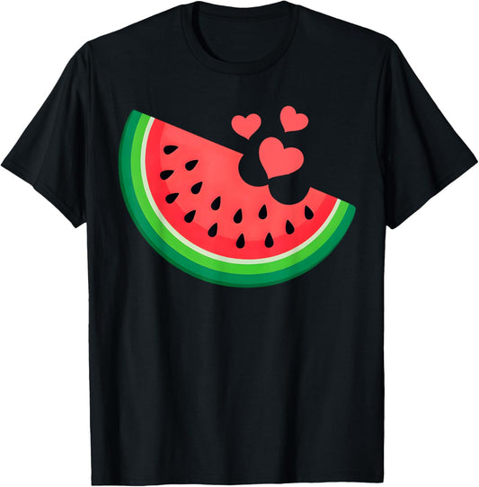 Watermelon Slice Melon Summer Vacation Watermelon Fruit T-Shirt