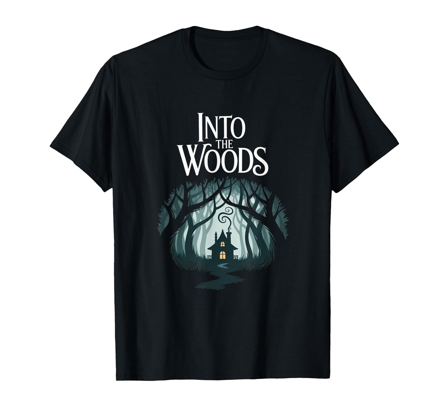 Into The Woods Retro Musical Theater Broadway Theatre T-Shirt