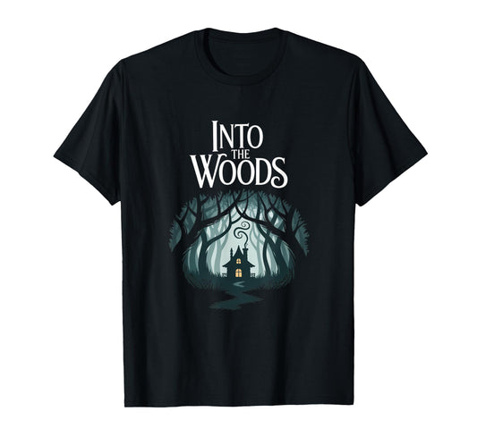 Into The Woods Retro Musical Theater Broadway Theatre T-Shirt