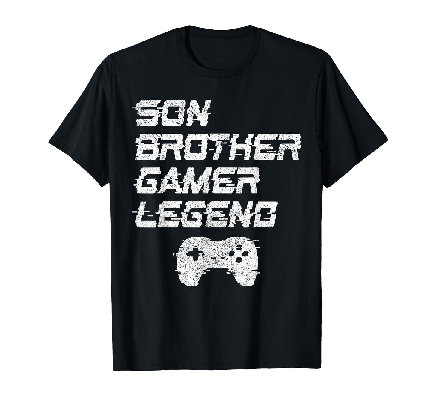Funny Gamer Vintage Video Games For Boys Brother Son T-Shirt