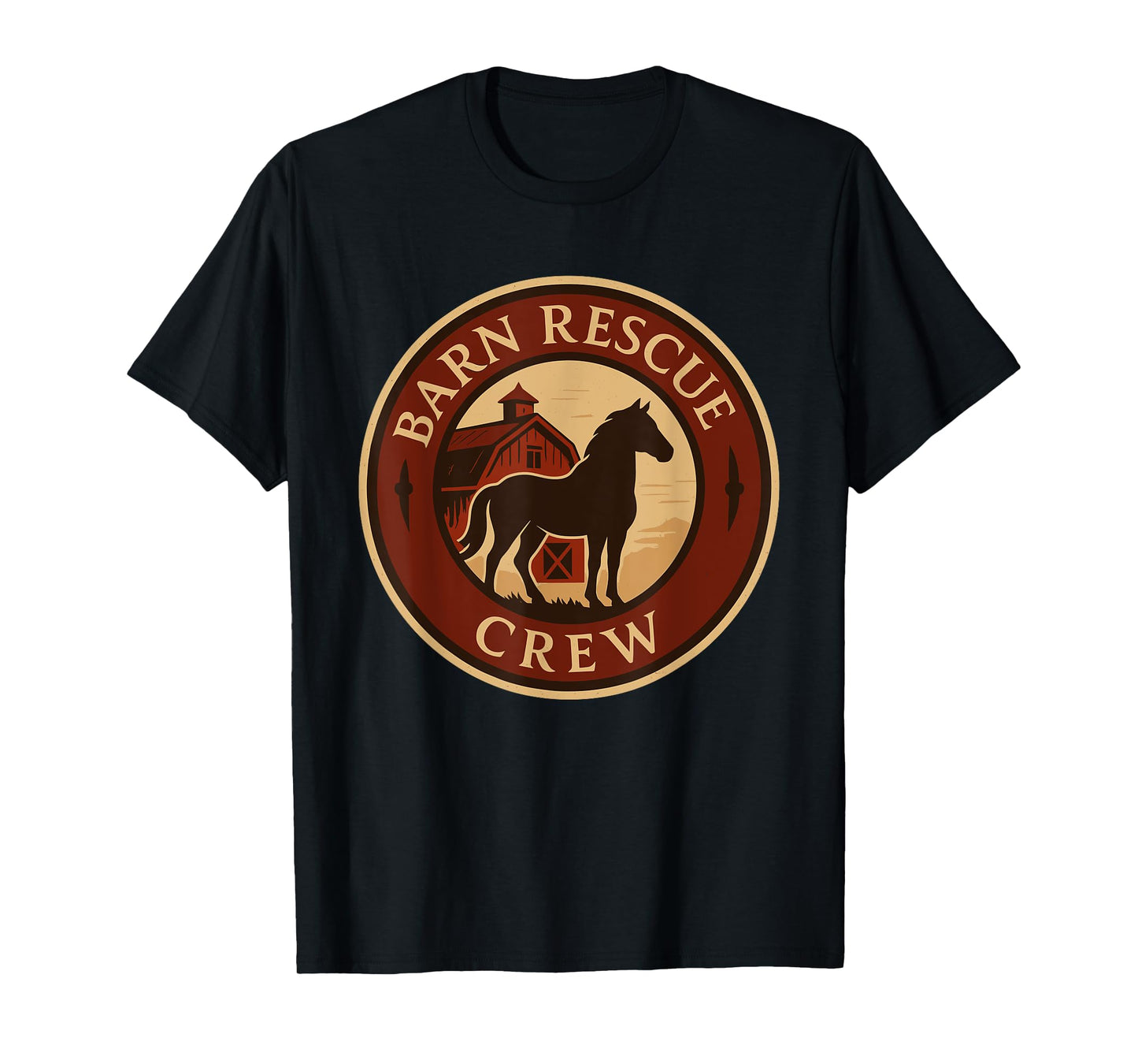 Horse Rescue Animal Sanctuary Equestrian Adoption Pride T-Shirt