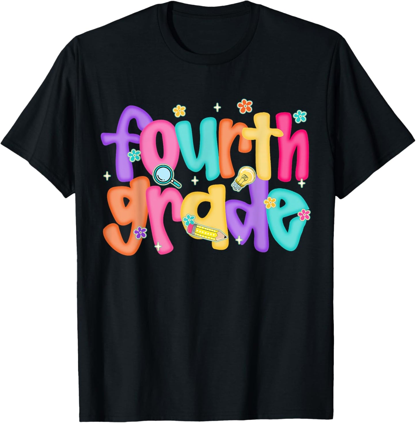 Fourth Grade First Day Of School Teacher Student Tee by TeeBrew